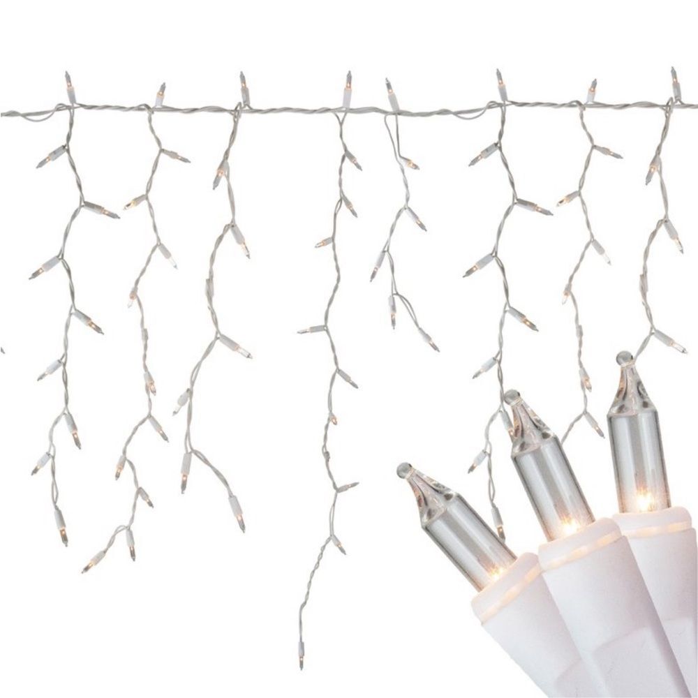 Northlight 300 Count Clear Icicle Christmas Lights